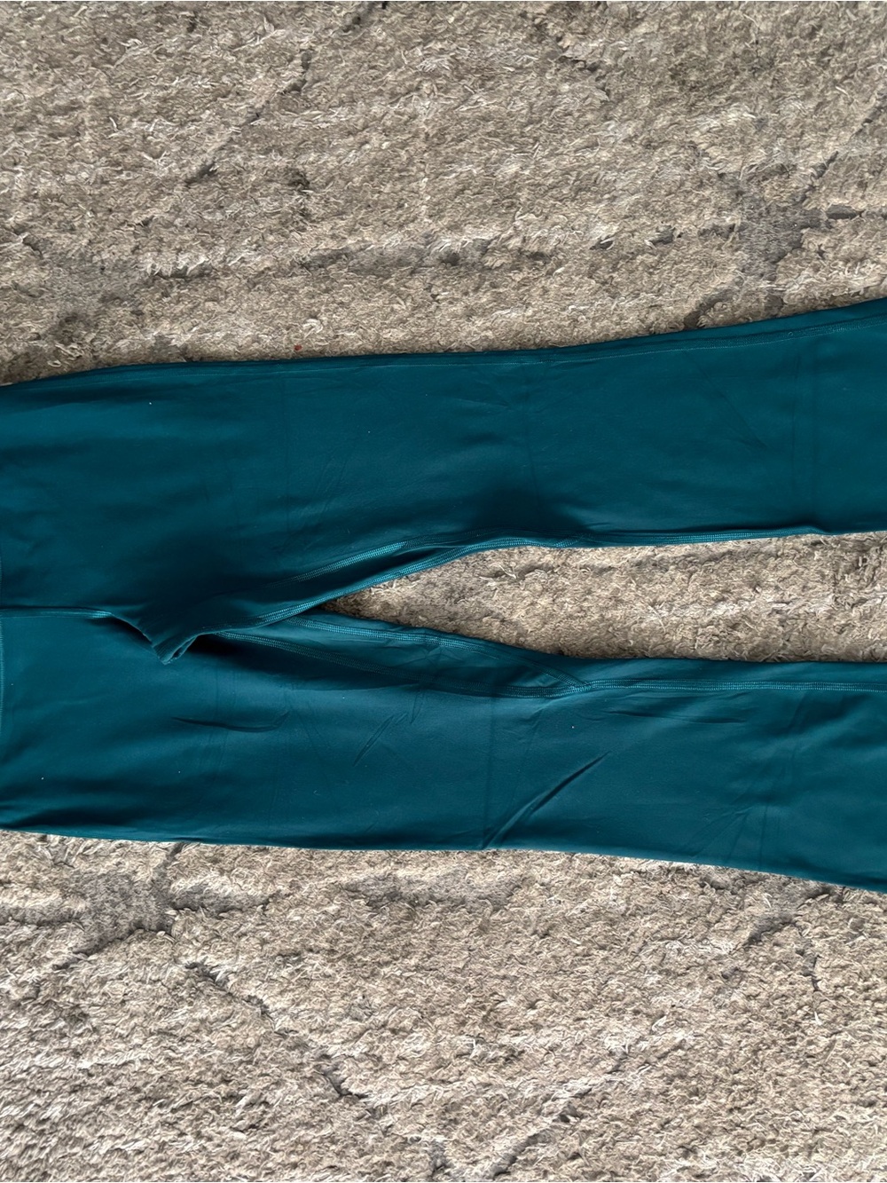 lululemon athletica storm teal align mini flares best for 5’3” and under
